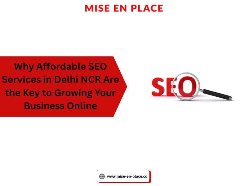 You are currently viewing Why Affordable SEO Services in Delhi NCR Are the Key to Growing Your Business Online